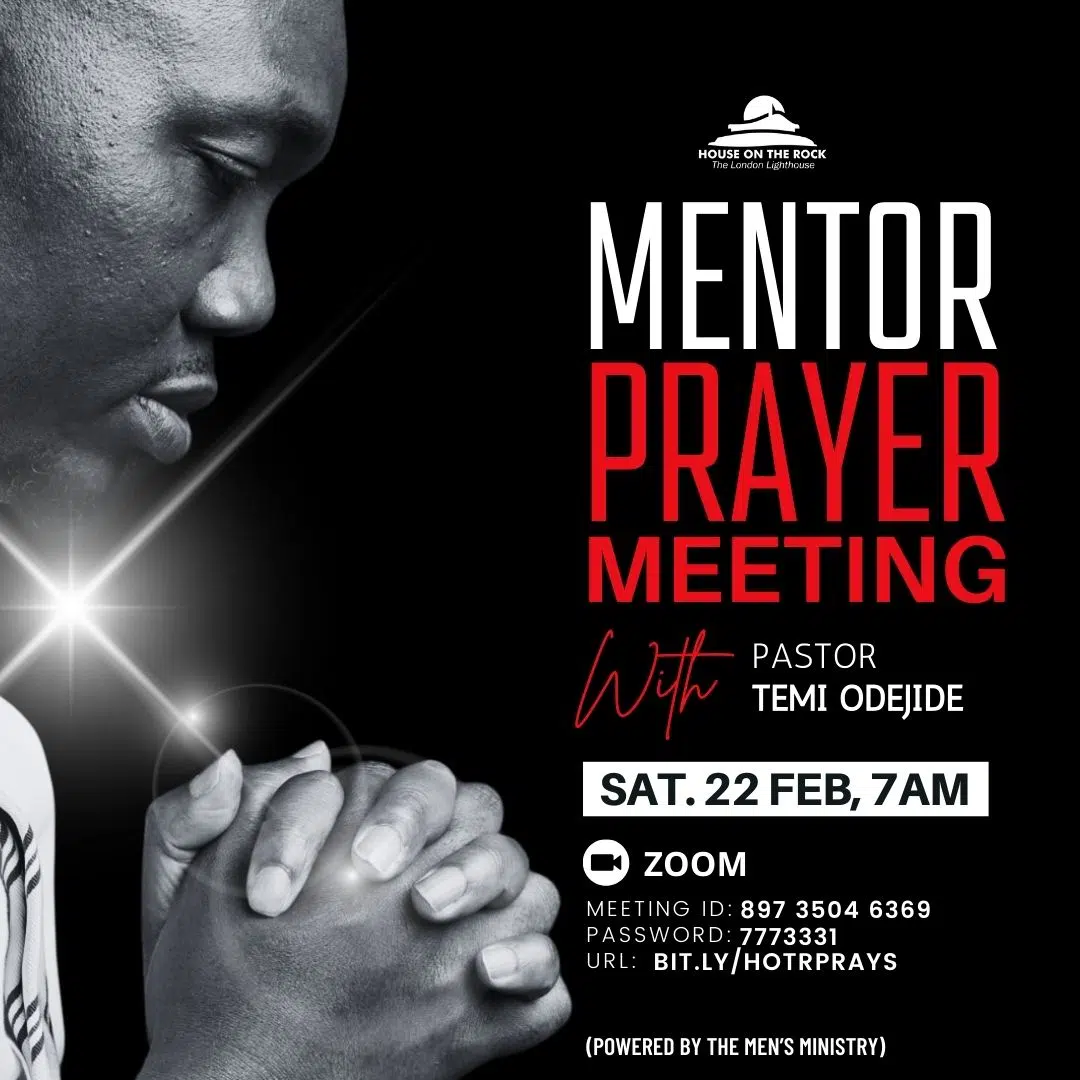 MenTor Prayer Meeting