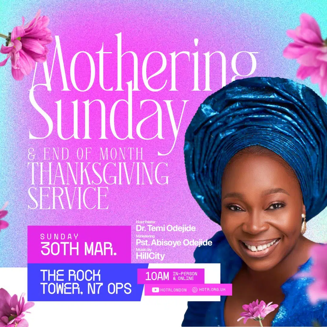 Mother’s Day & End of Month Thanksgiving Service